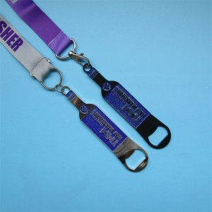 Metallmedaille mit Flaschenöffnungsmedaillen Sport laufen